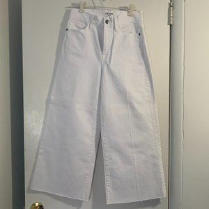 FRAME Le vintage Raw Edge Crop jeans size (27)